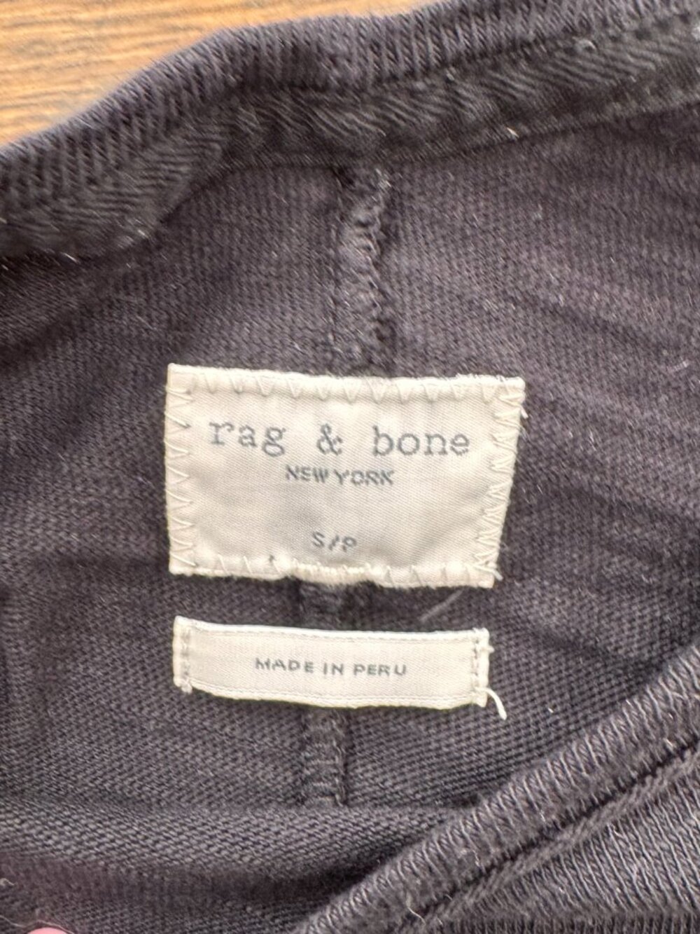 RAG & BONE 100% cotton Men's short sleeve T shirt top SMALL - Picture 2 of 4
